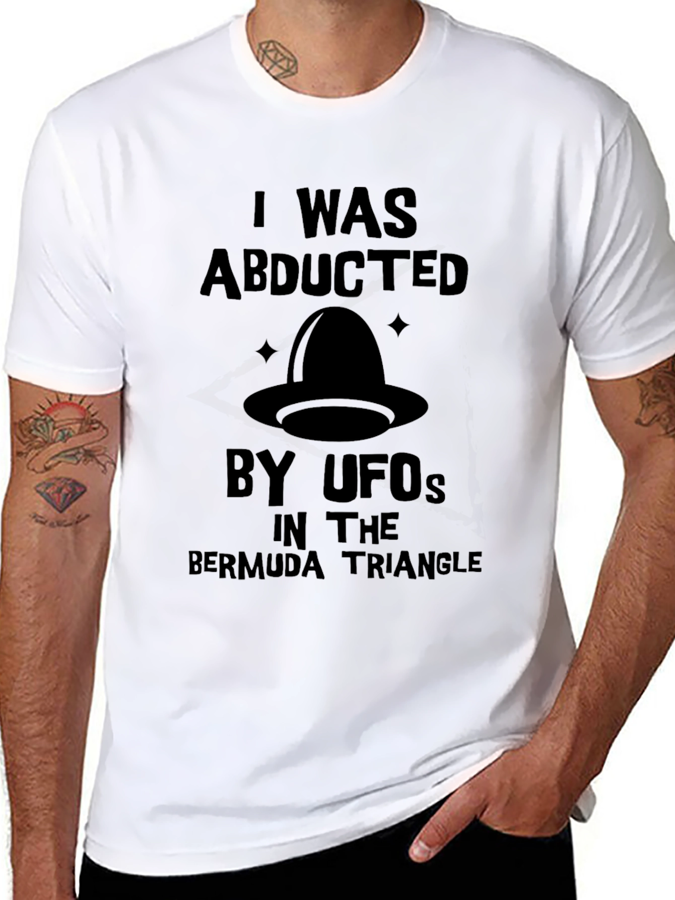 I Was Abducted by UFOs T-Shirt