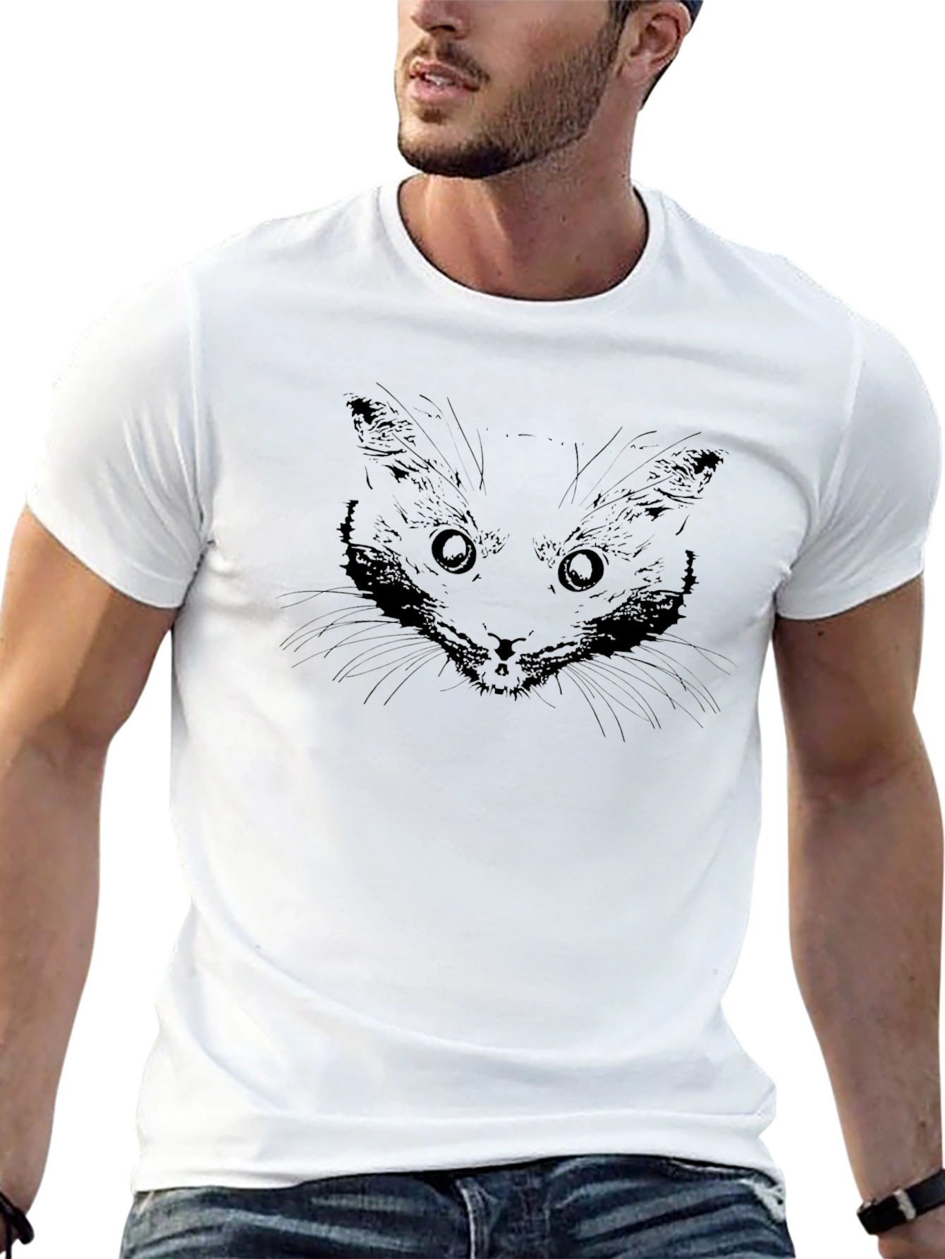 Opossum Graphic T-Shirt - Black