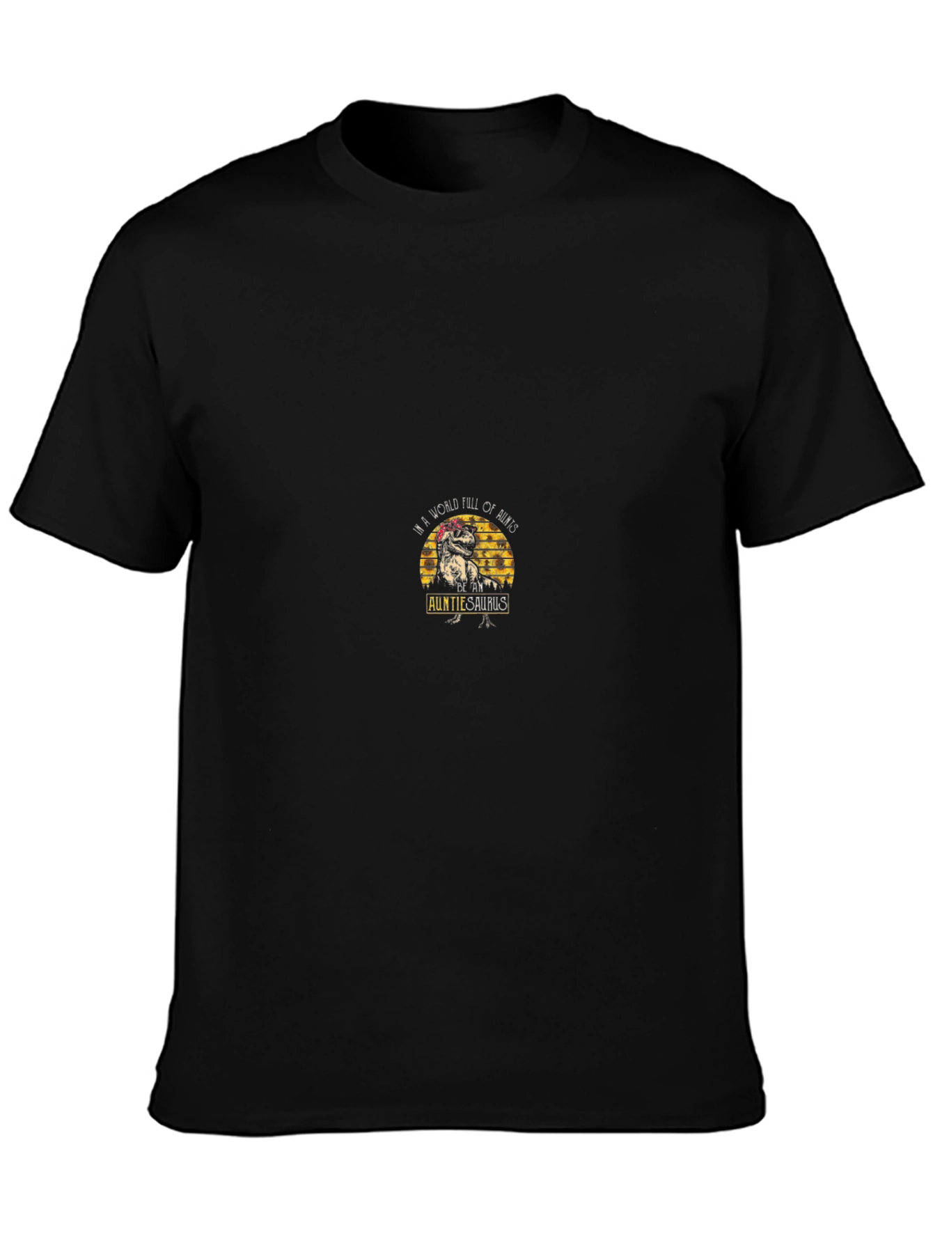 Auntiesaurus T-Shirt - Dinosaur Aunt Graphic Tee