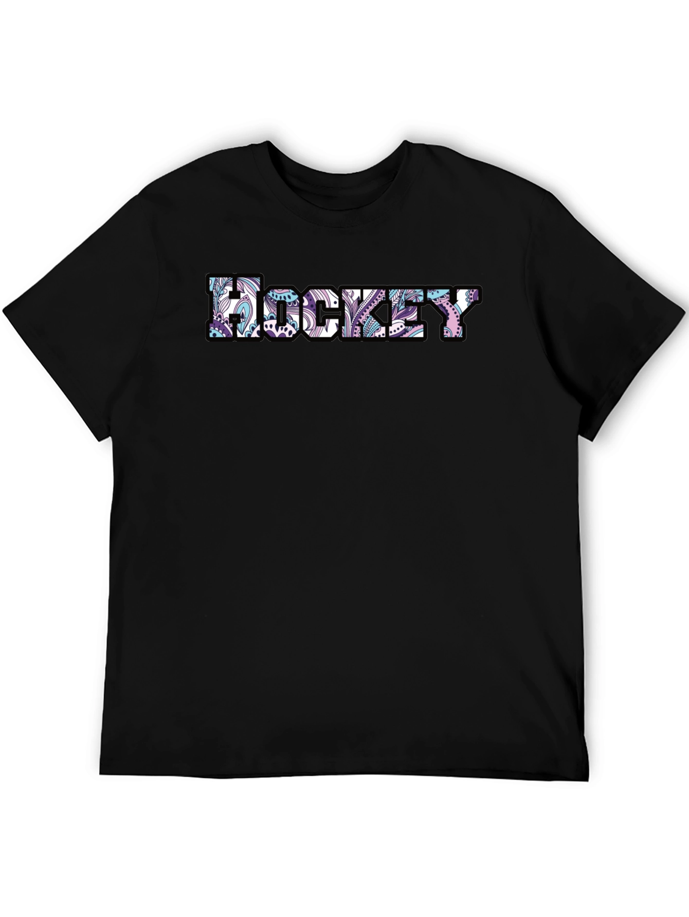 Hockey Paisley Graphic Tee