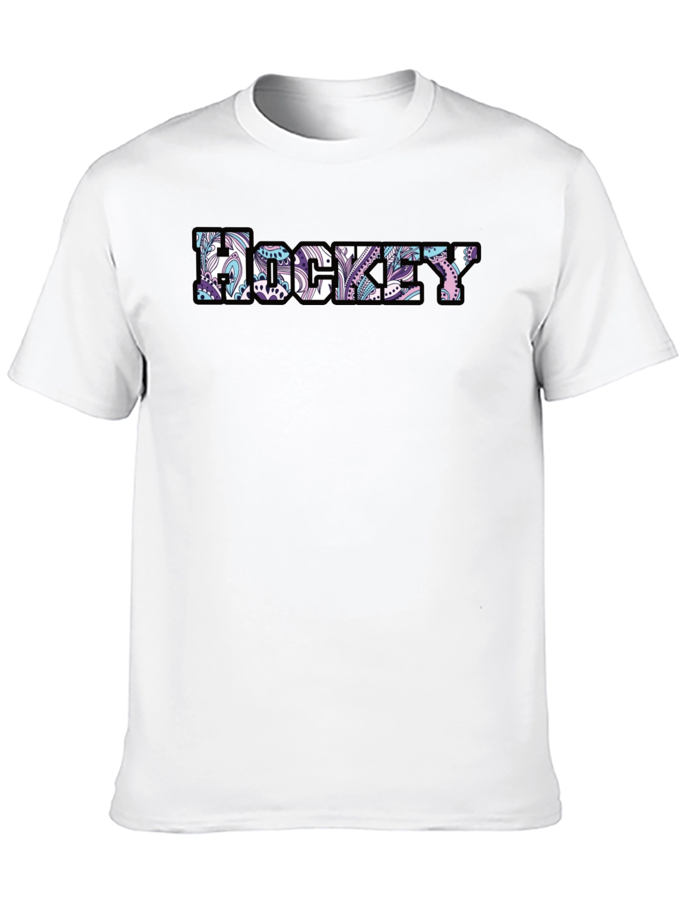 Hockey Paisley Graphic Tee