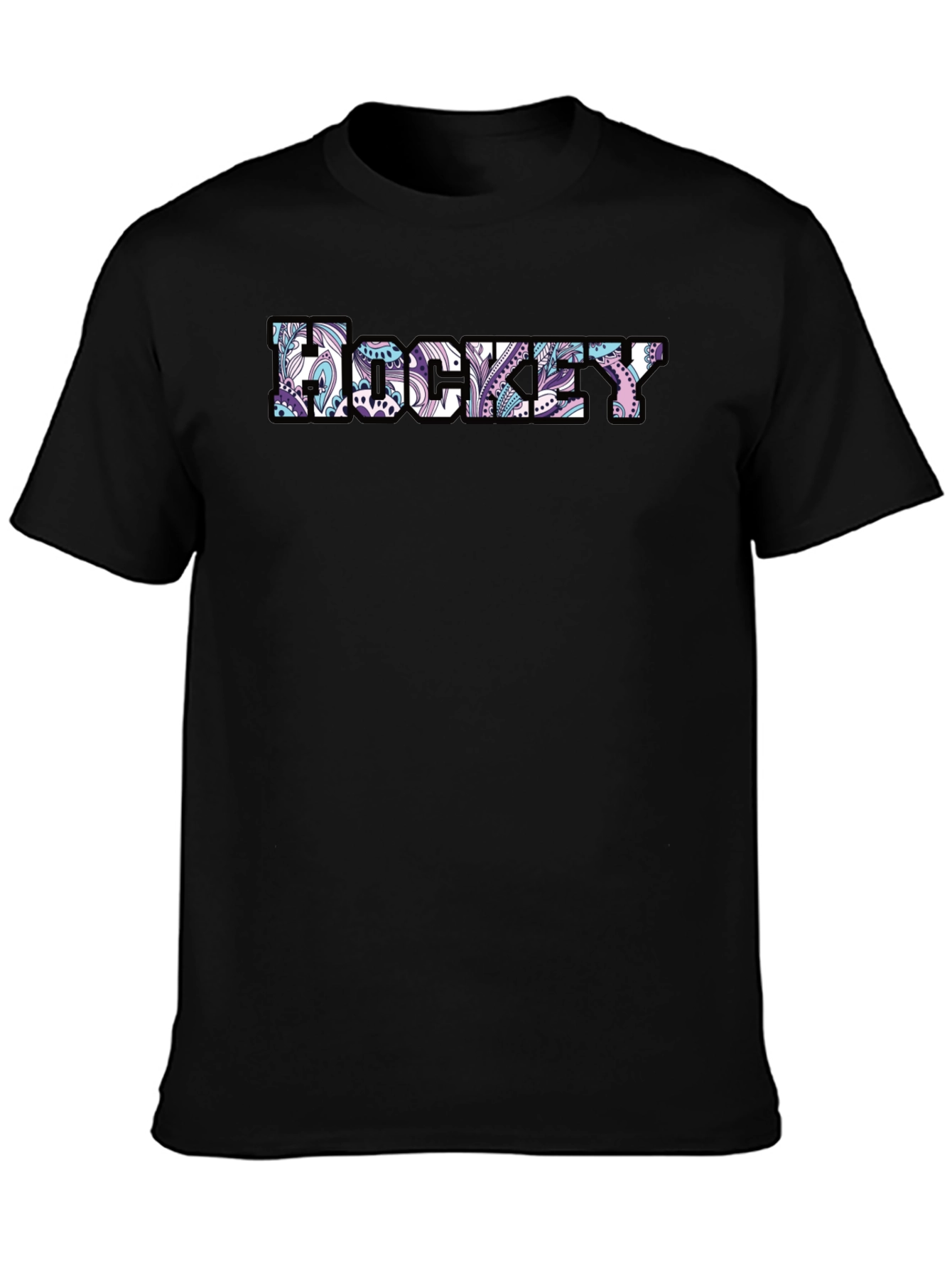 Hockey Paisley Graphic Tee