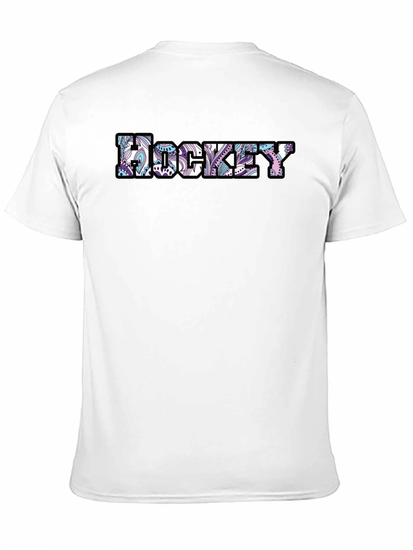 Hockey Paisley Graphic Tee