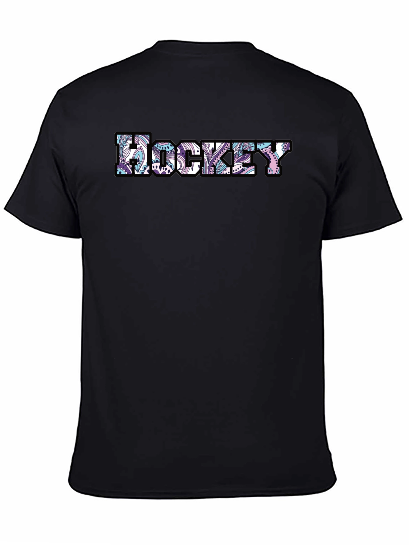 Hockey Paisley Graphic Tee