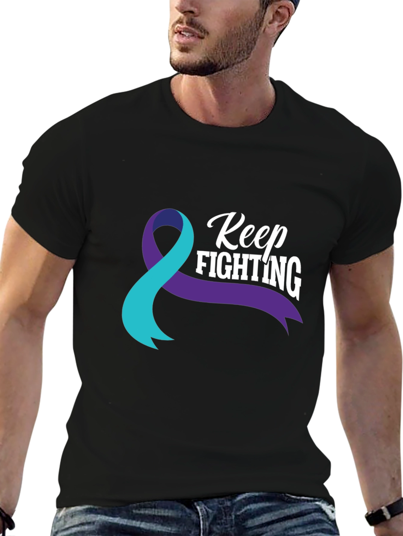 Keep Fighting Awareness Ribbon T-Shirt