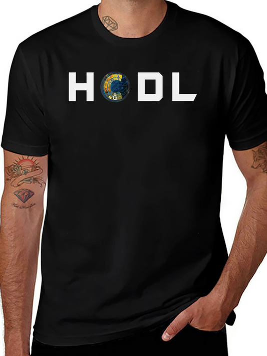 HODL Crypto T-Shirt - Invest & Hold On For Dear Life!