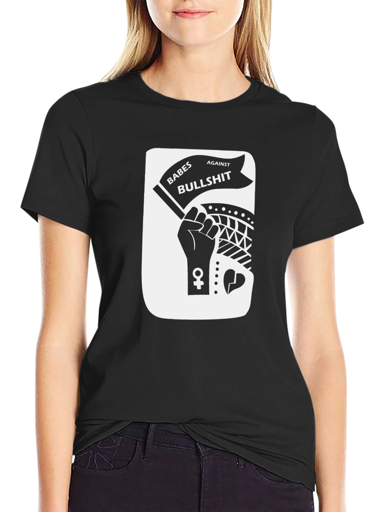 Babes Against Bullshit Graphic T-Shirt