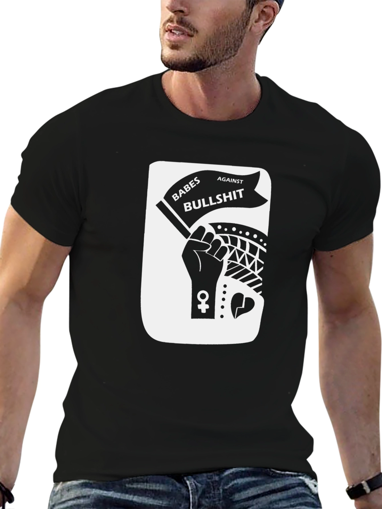 Babes Against Bullshit Graphic T-Shirt