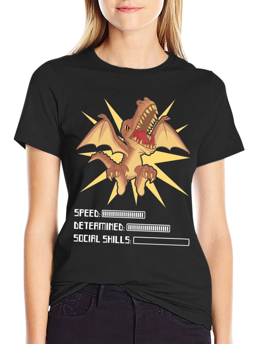 Dino Speed & Determination Graphic Tee