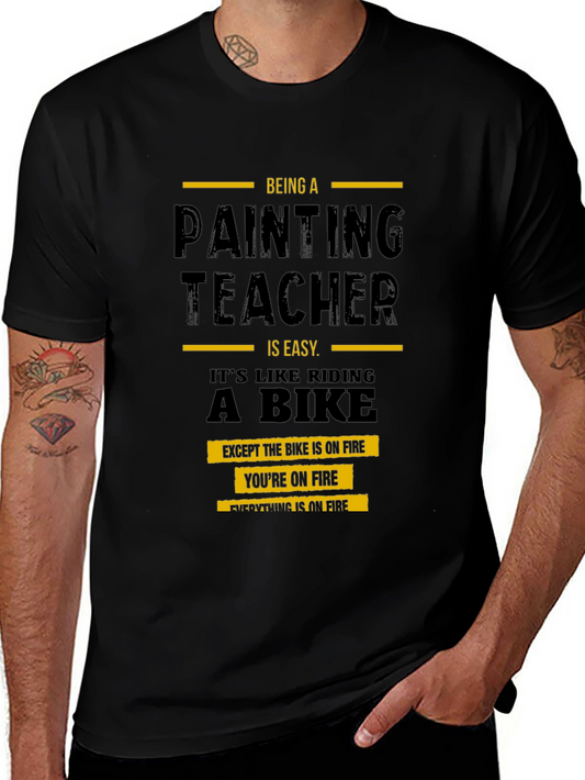 Funny Painting Teacher T-Shirt