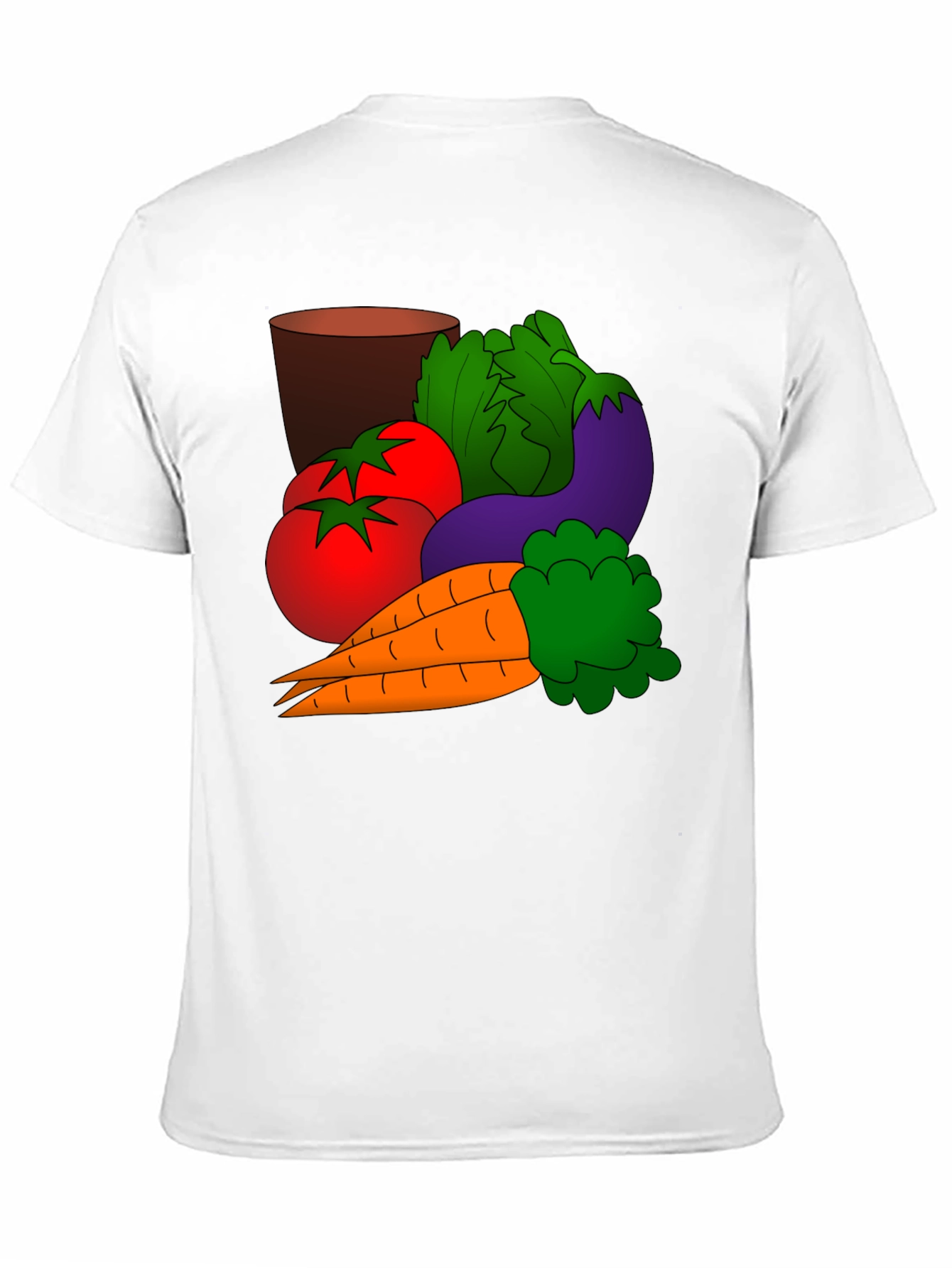 Vegetable Graphic T-Shirt - Fresh Style