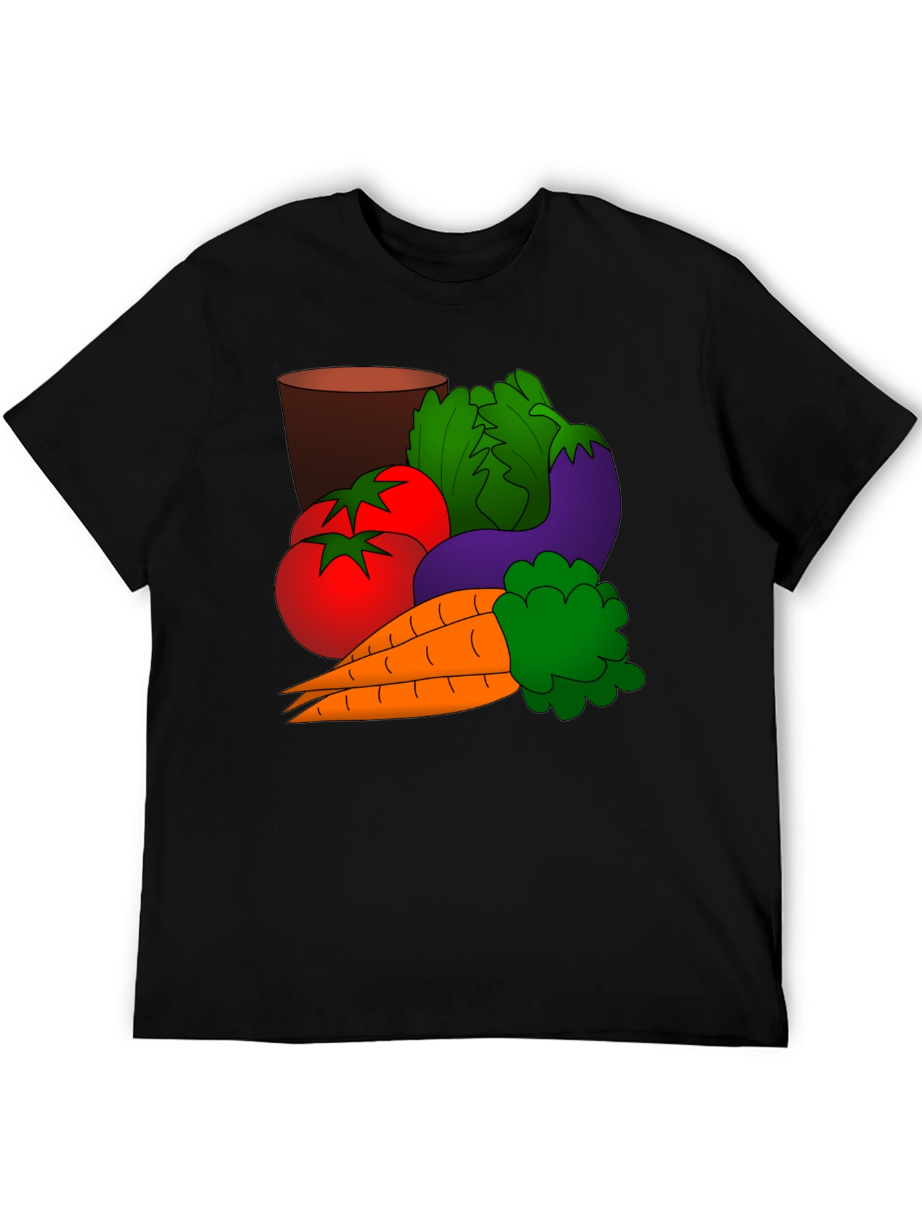 Vegetable Graphic T-Shirt - Fresh Style