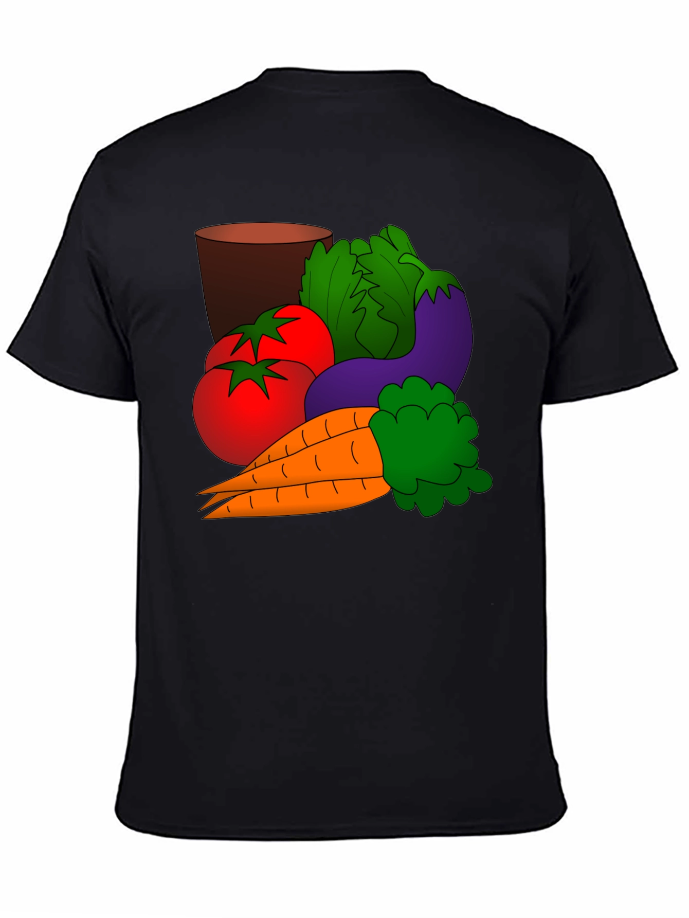 Vegetable Graphic T-Shirt - Fresh Style