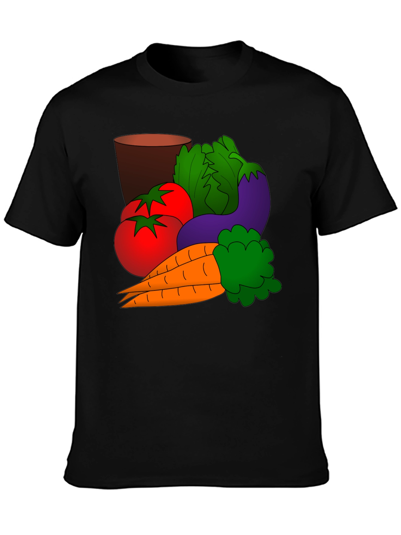 Vegetable Graphic T-Shirt - Fresh Style