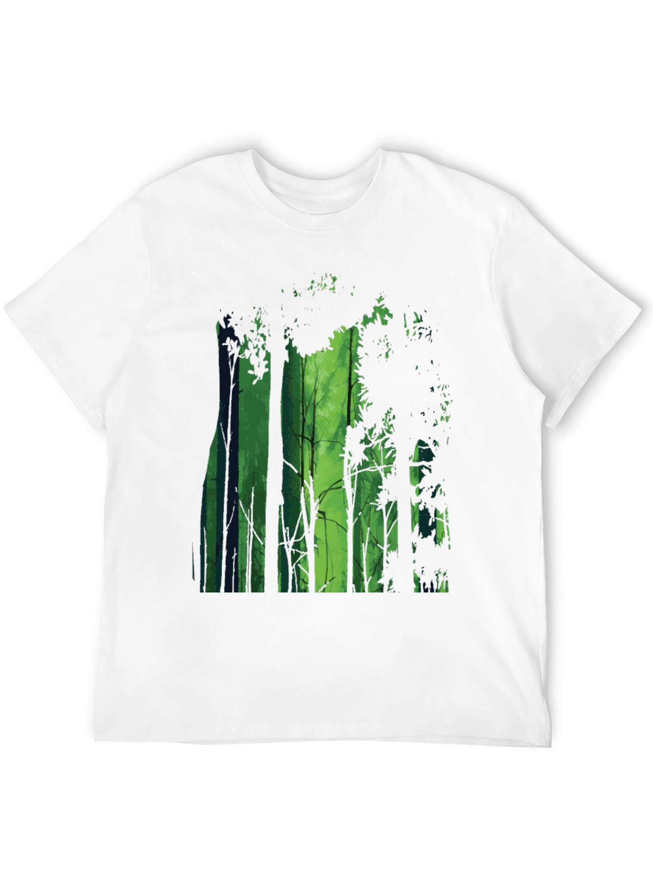Enchanted Forest Graphic Tee - Mens Black T-Shirt