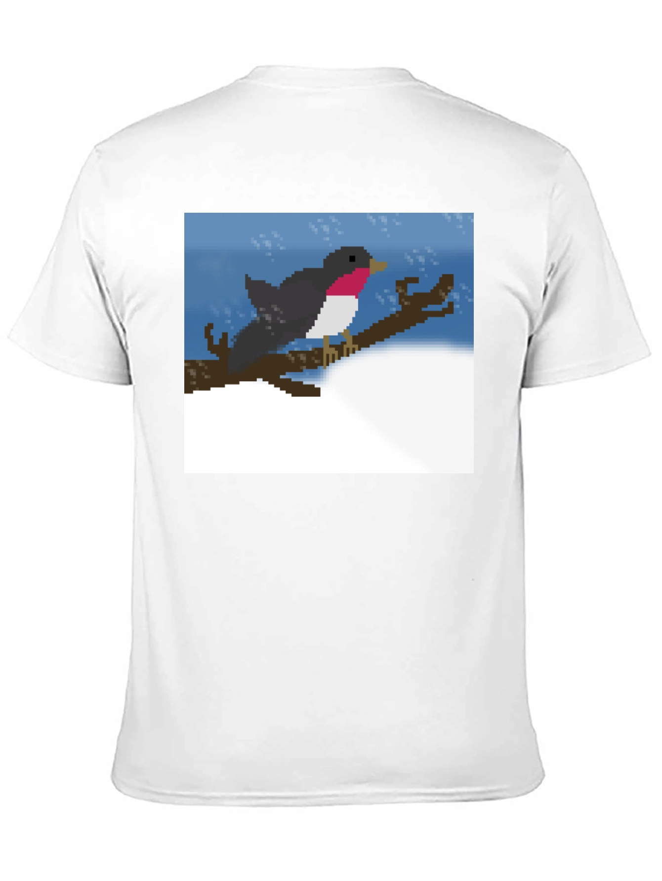 Pixelated Robin T-Shirt