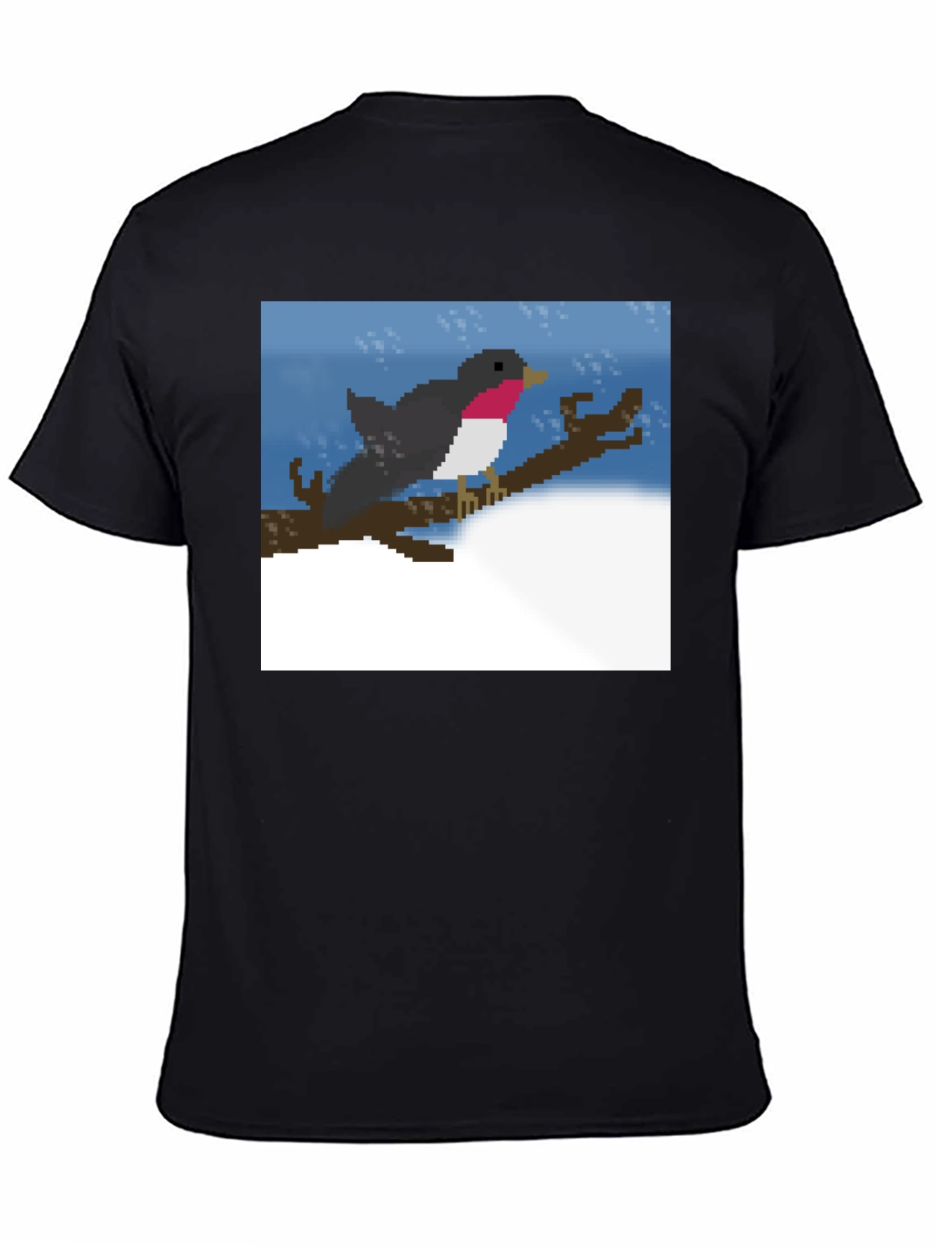 Pixelated Robin T-Shirt