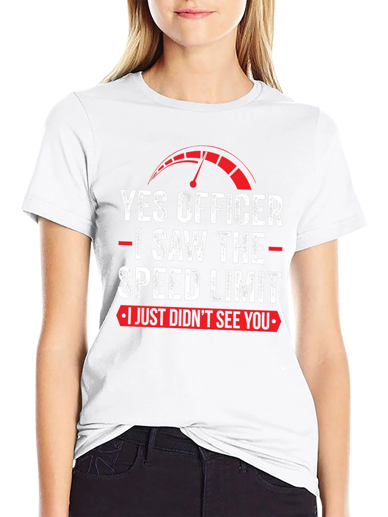 Funny Yes Officer Graphic Tee