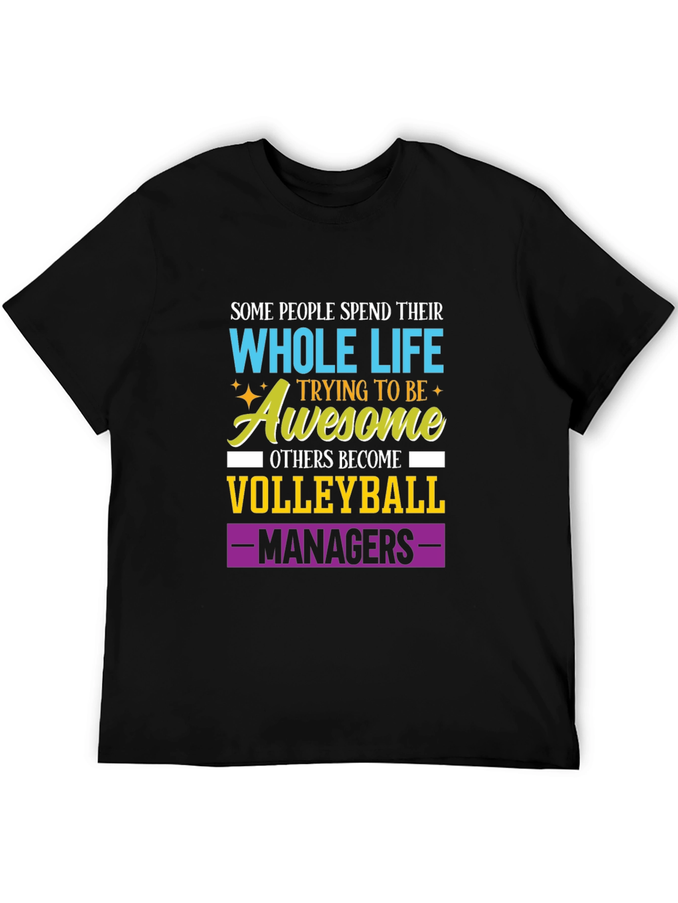 Volleyball Manager Graphic T-Shirt