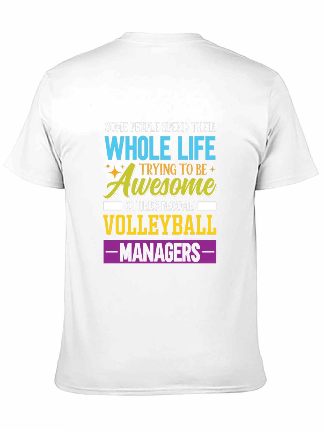 Volleyball Manager Graphic T-Shirt