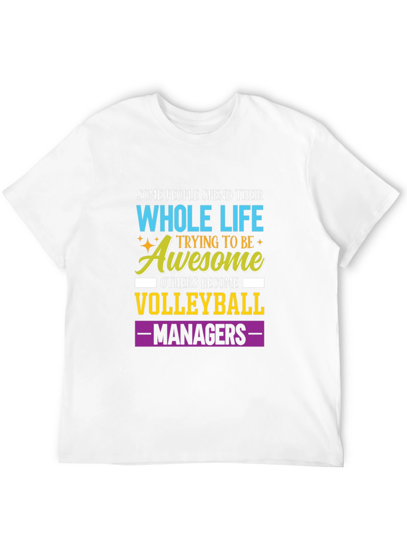 Volleyball Manager Graphic T-Shirt