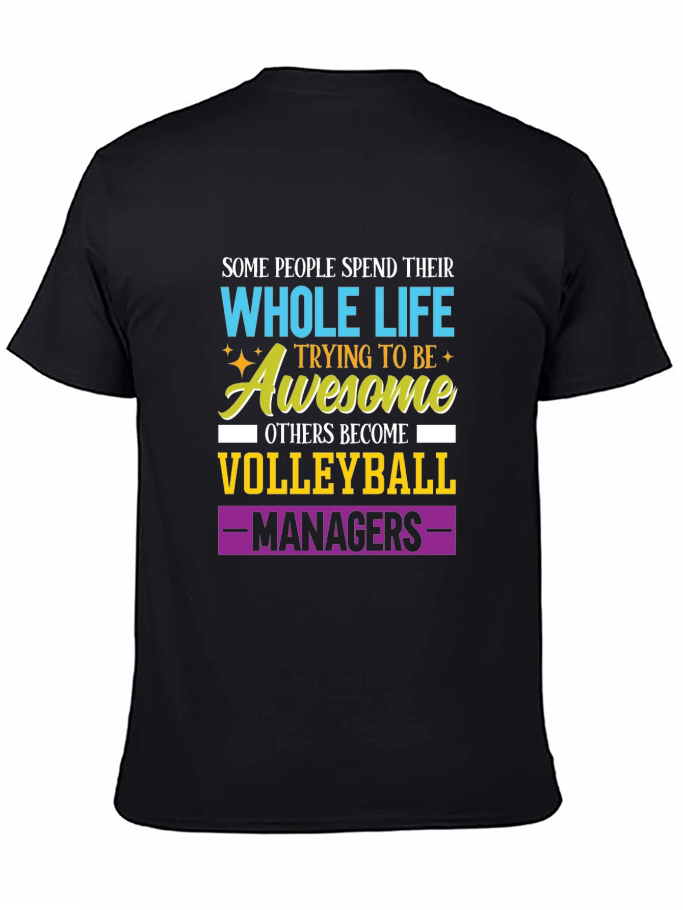 Volleyball Manager Graphic T-Shirt