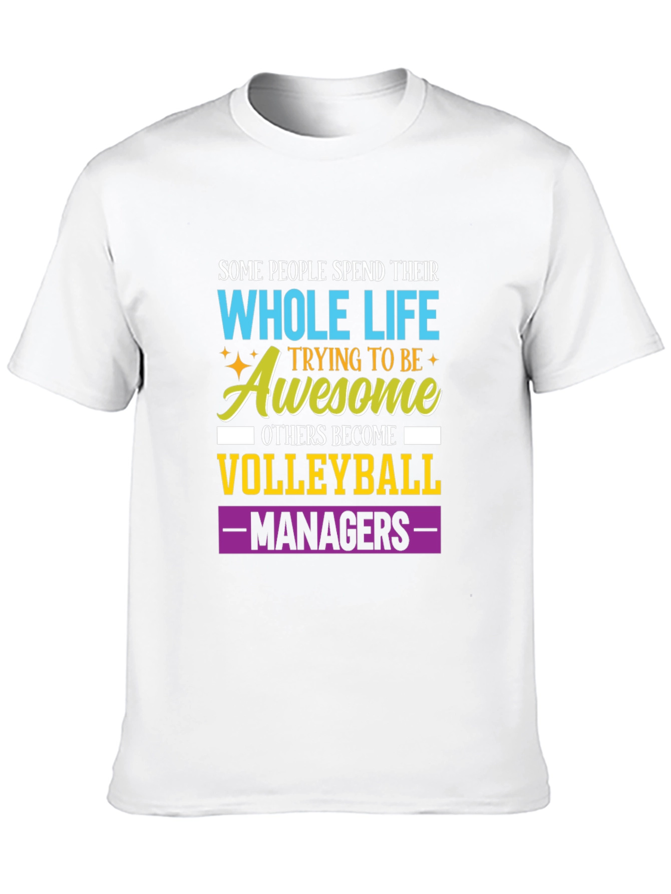 Volleyball Manager Graphic T-Shirt