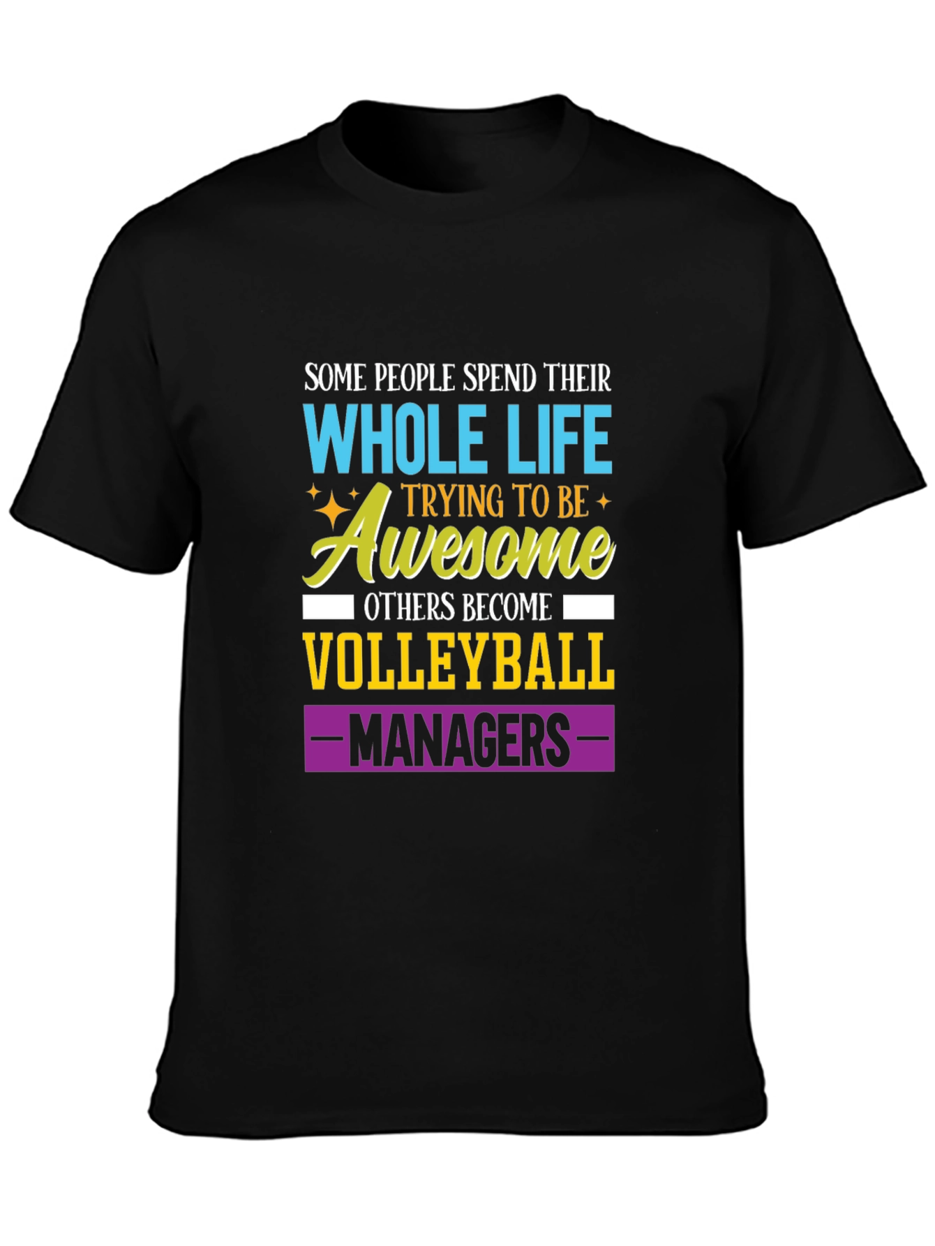 Volleyball Manager Graphic T-Shirt