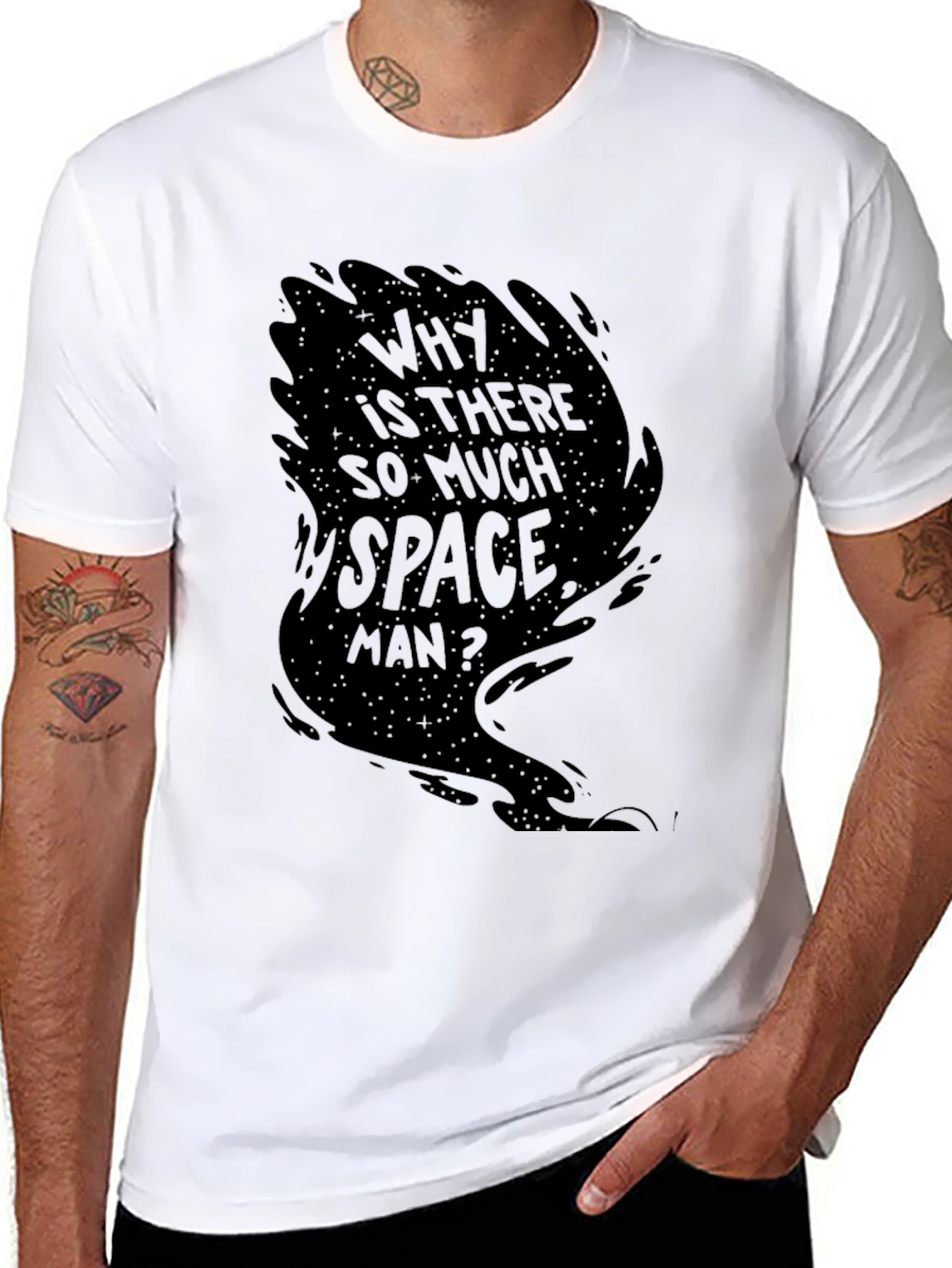 Why is There So Much Space Man? Graphic Tee