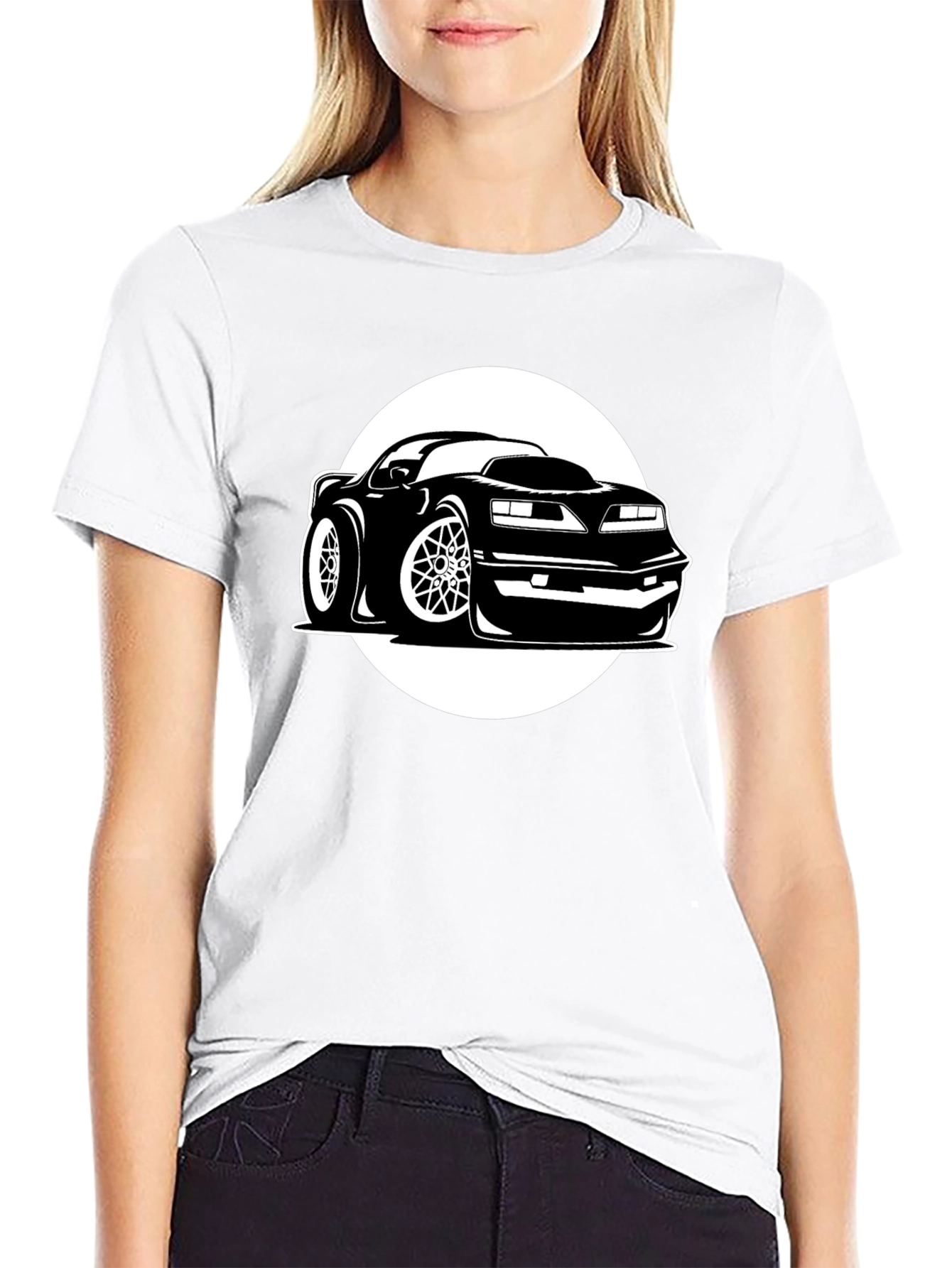 Retro Car Graphic T-Shirt - Classic Style