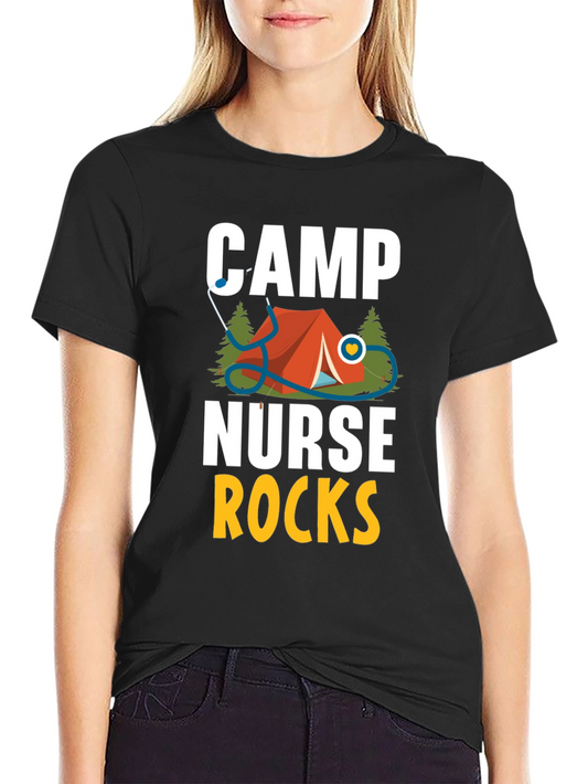 Camp Nurse Rocks T-Shirt - Unisex