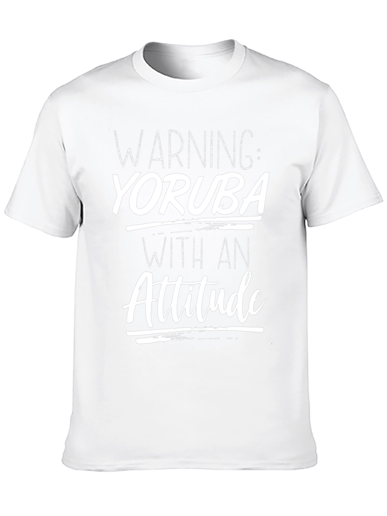Warning: Yoruba With An Attitude T-Shirt