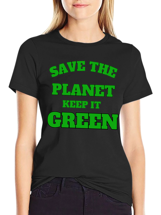 Eco-Friendly Save the Planet T-Shirt