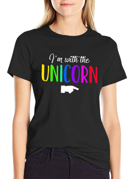 Im with the Unicorn T-Shirt - Rainbow Pride