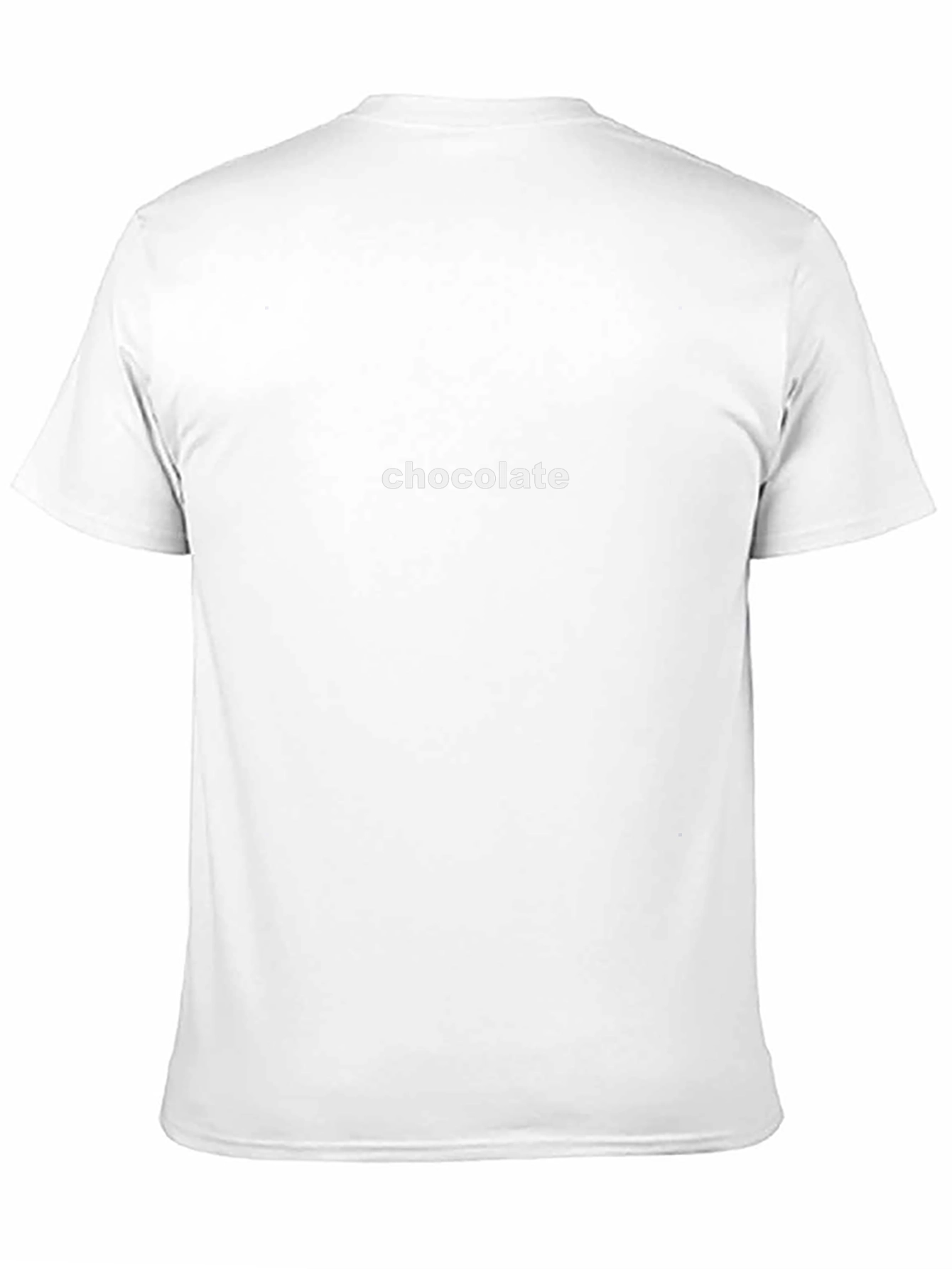 Chocolate Graphic Black T-Shirt