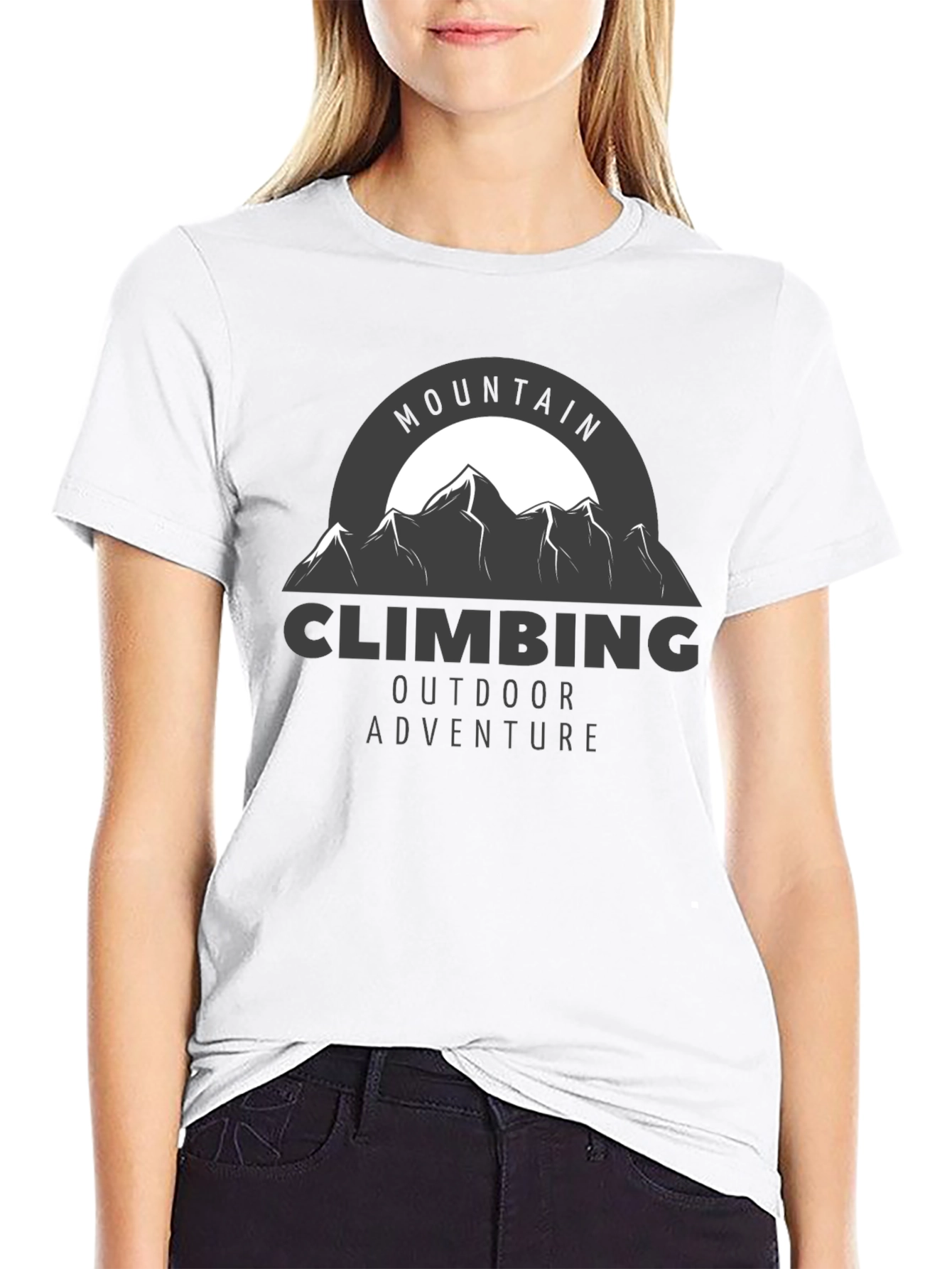 Mountain Climbing Adventure Graphic T-Shirt