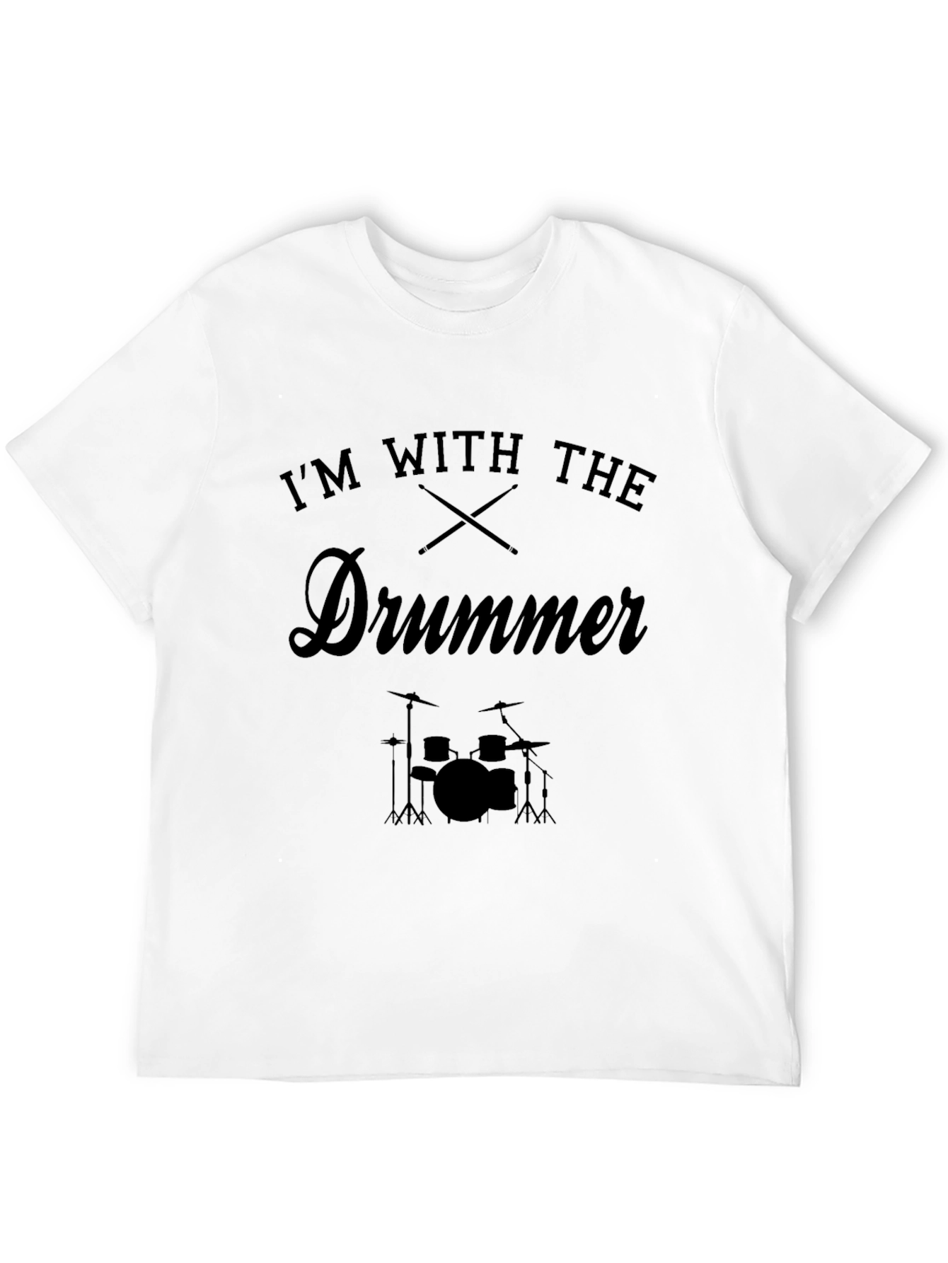 Im With The Drummer Graphic Tee