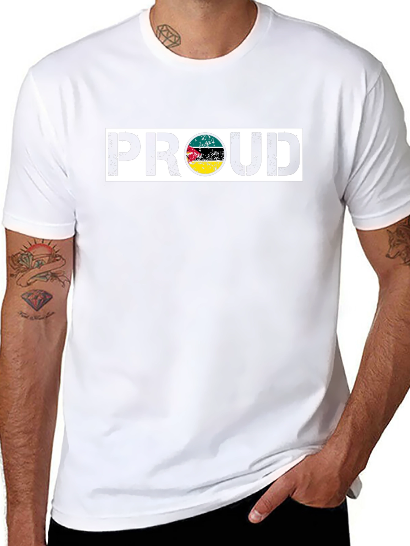 Proud Mozambique Flag T-Shirt