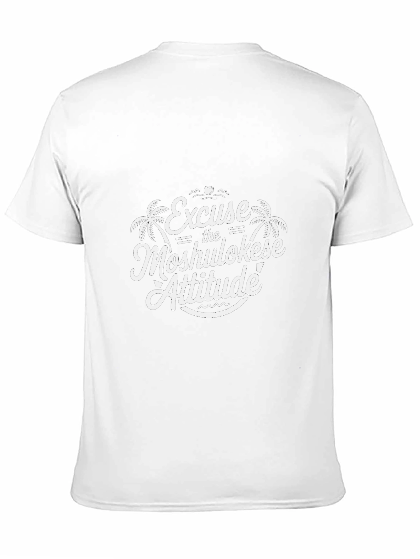 Excuse the Moshulokese Attitude T-Shirt