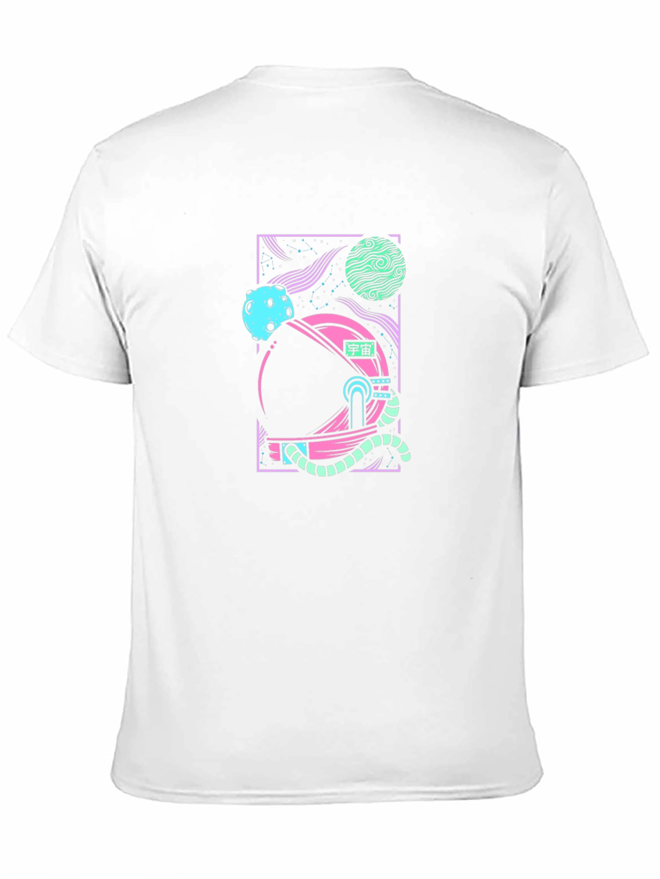 Astronaut Helmet Graphic Tee - Stylish Space Print