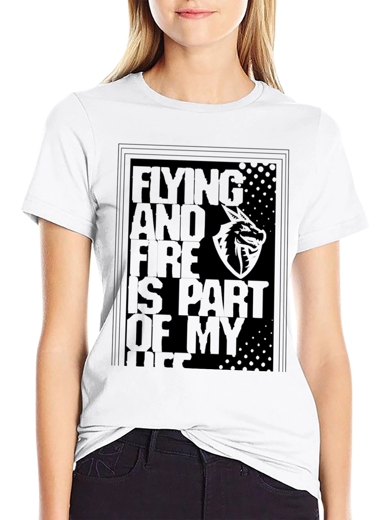 Dragon Life Black T-Shirt