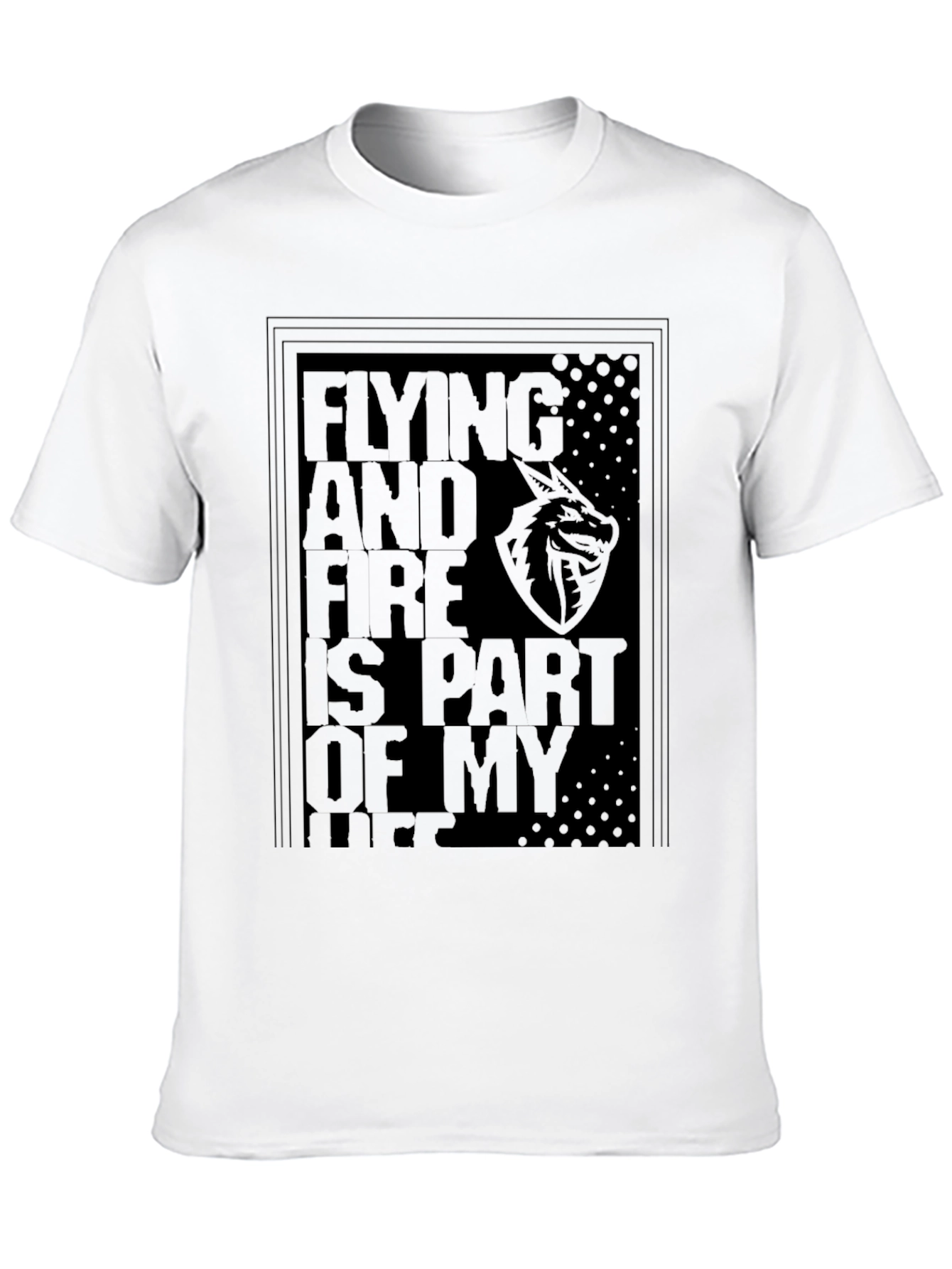 Dragon Life Black T-Shirt