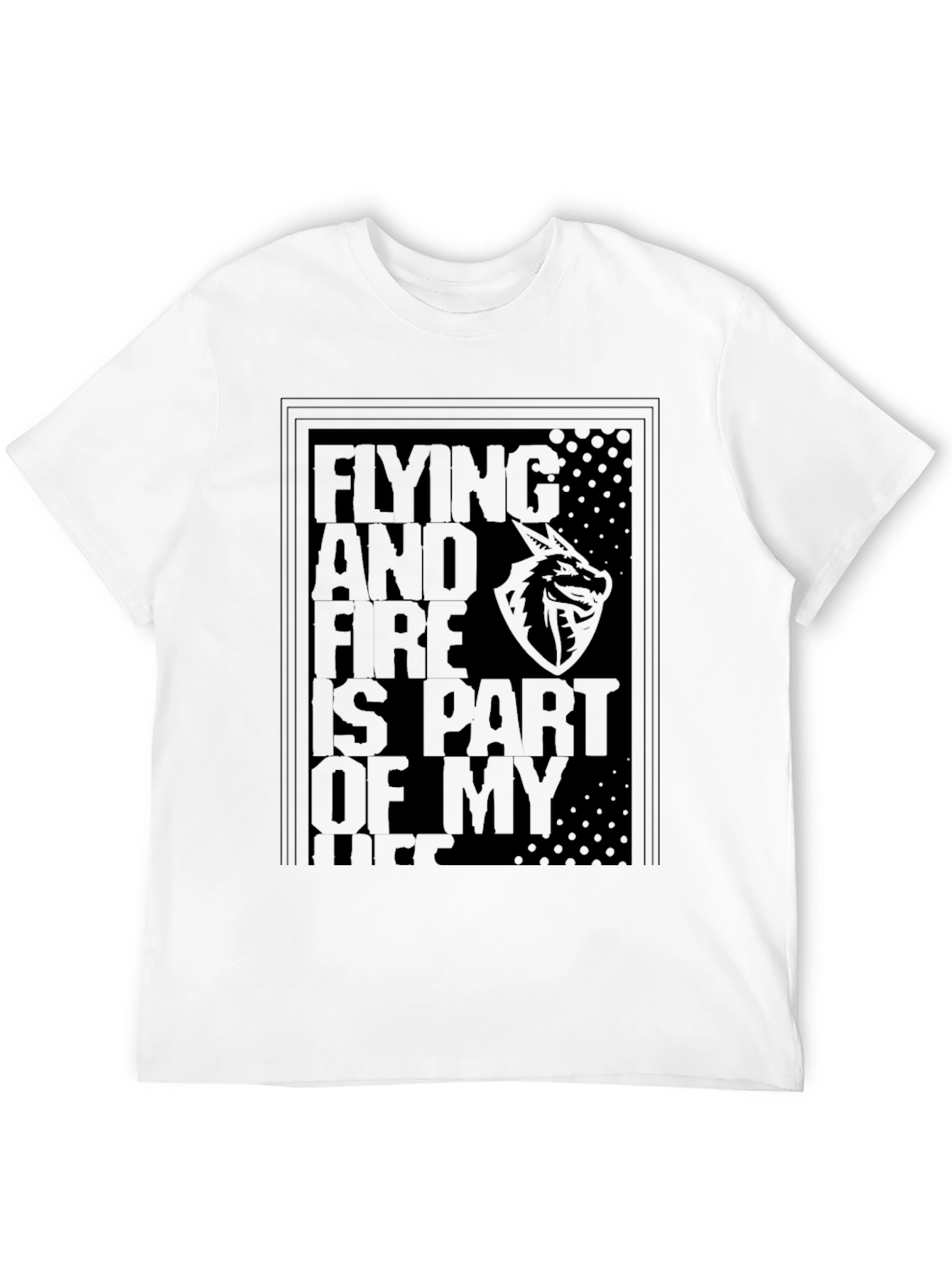 Dragon Life Black T-Shirt