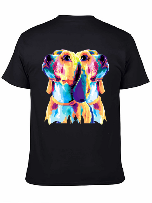 Abstract Dog Pop Art Graphic Tee