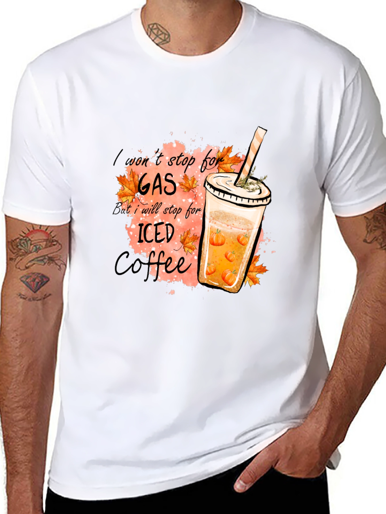 Iced Coffee Fall T-Shirt