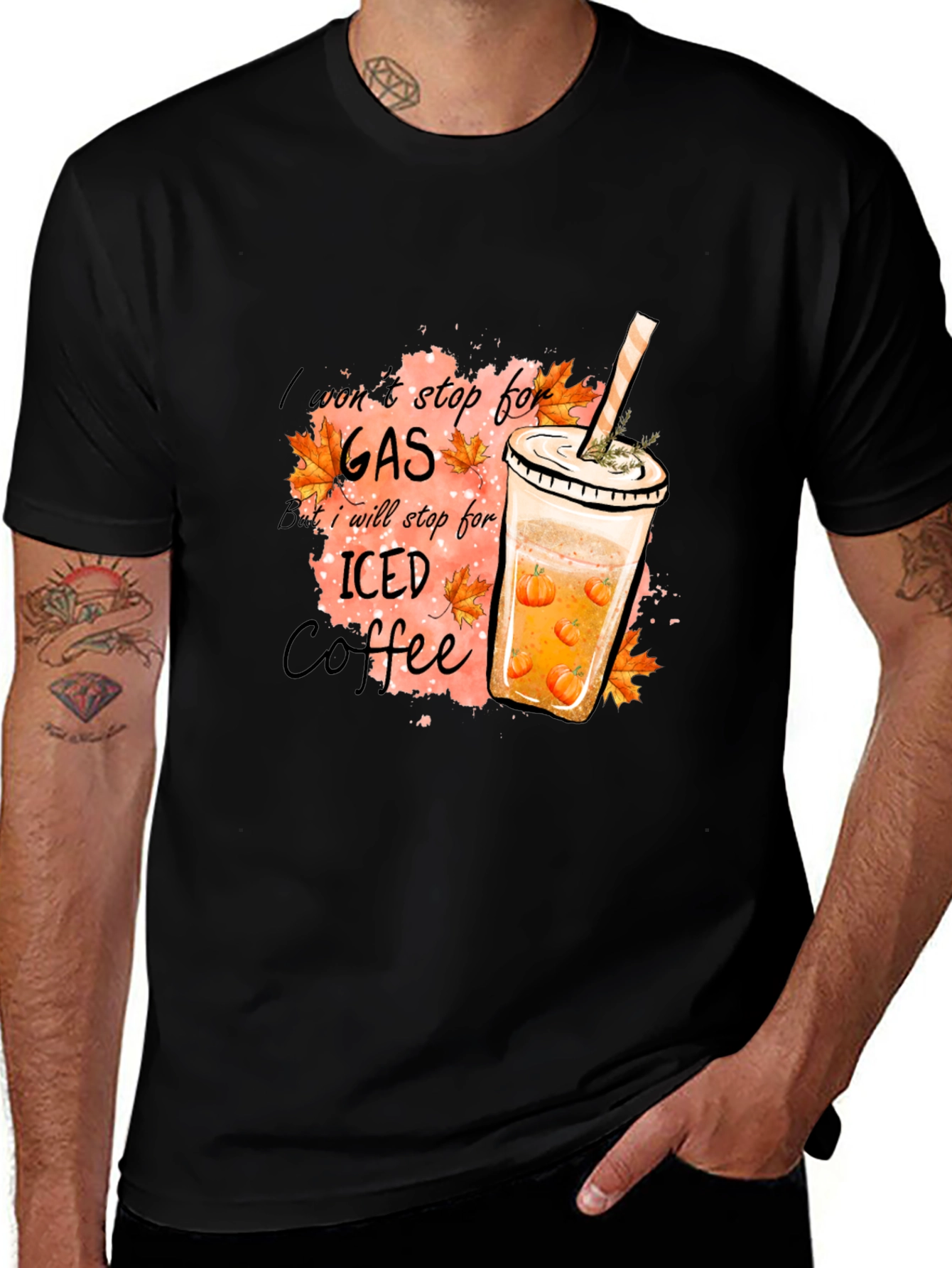 Iced Coffee Fall T-Shirt