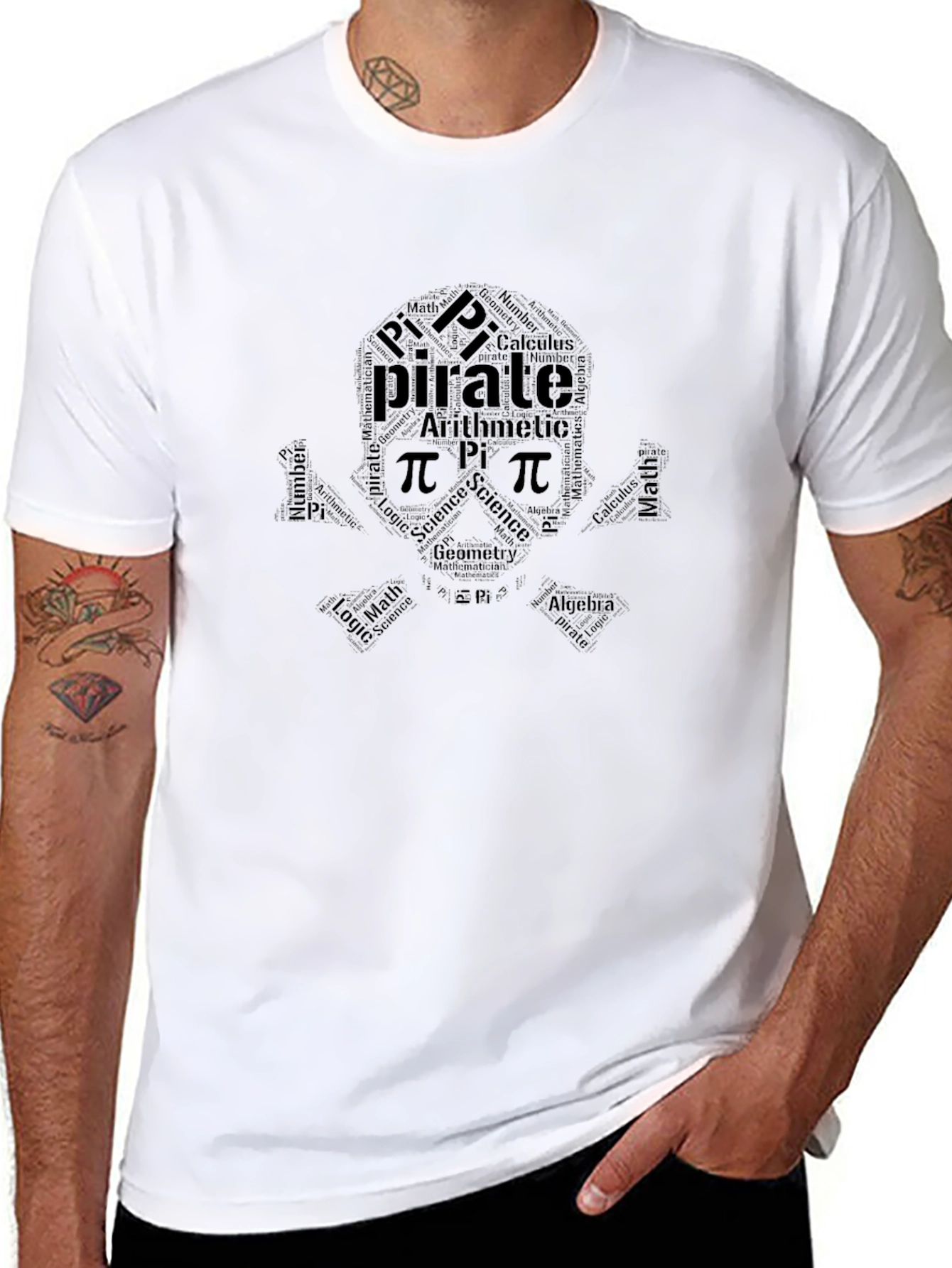 Math Pirate T-Shirt - Soft Cotton Unique Design