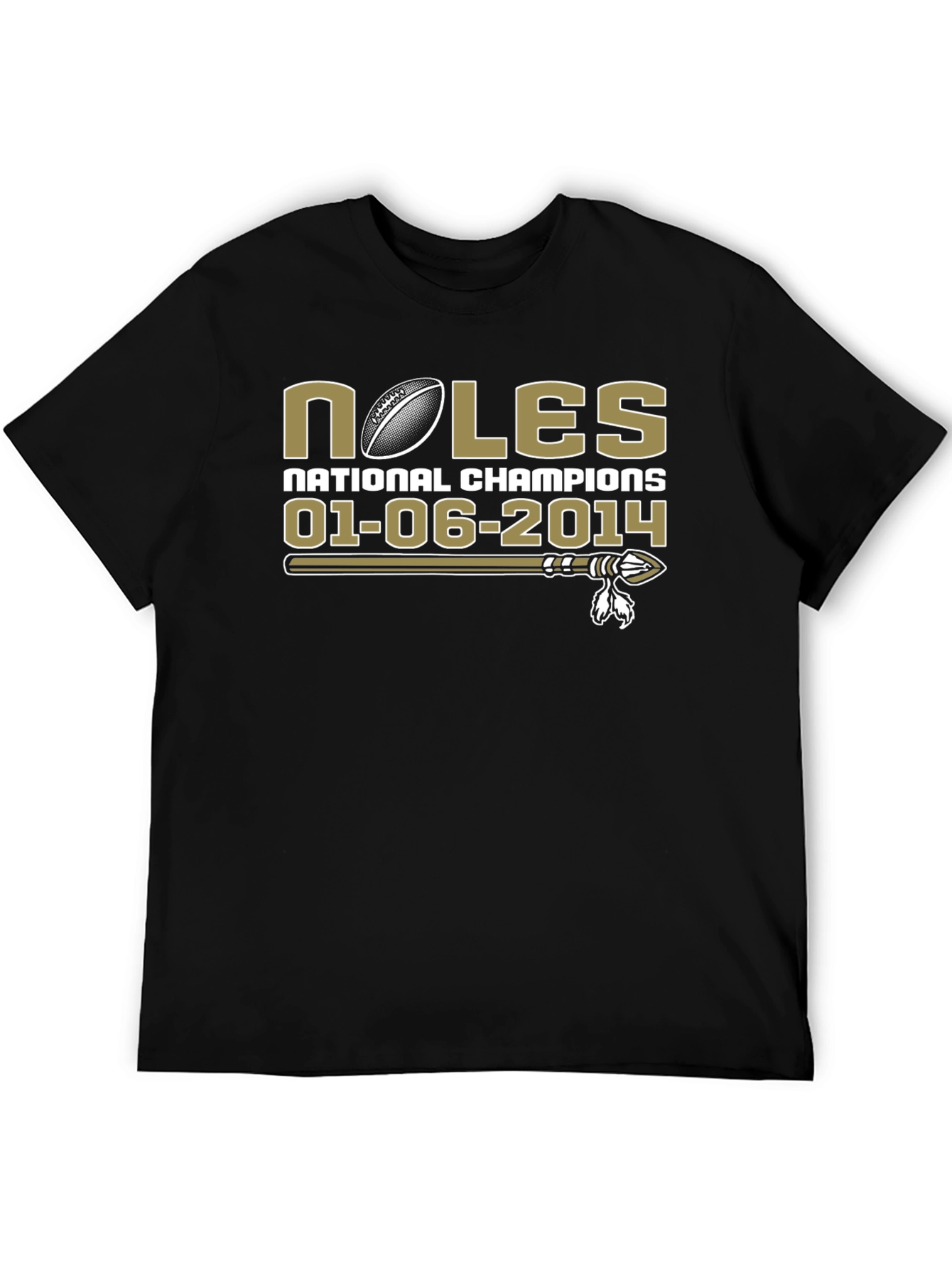 Noles National Champions Black T-Shirt