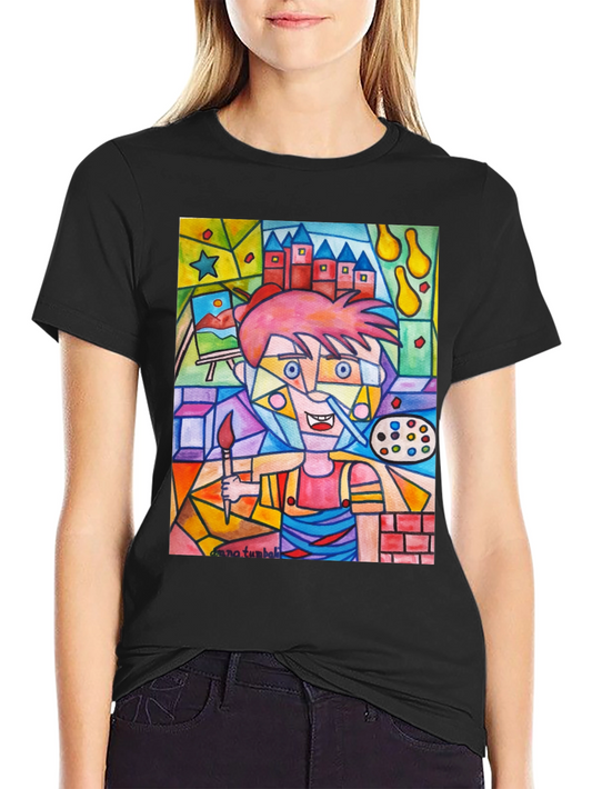 Artistic Painter Graphic Tee