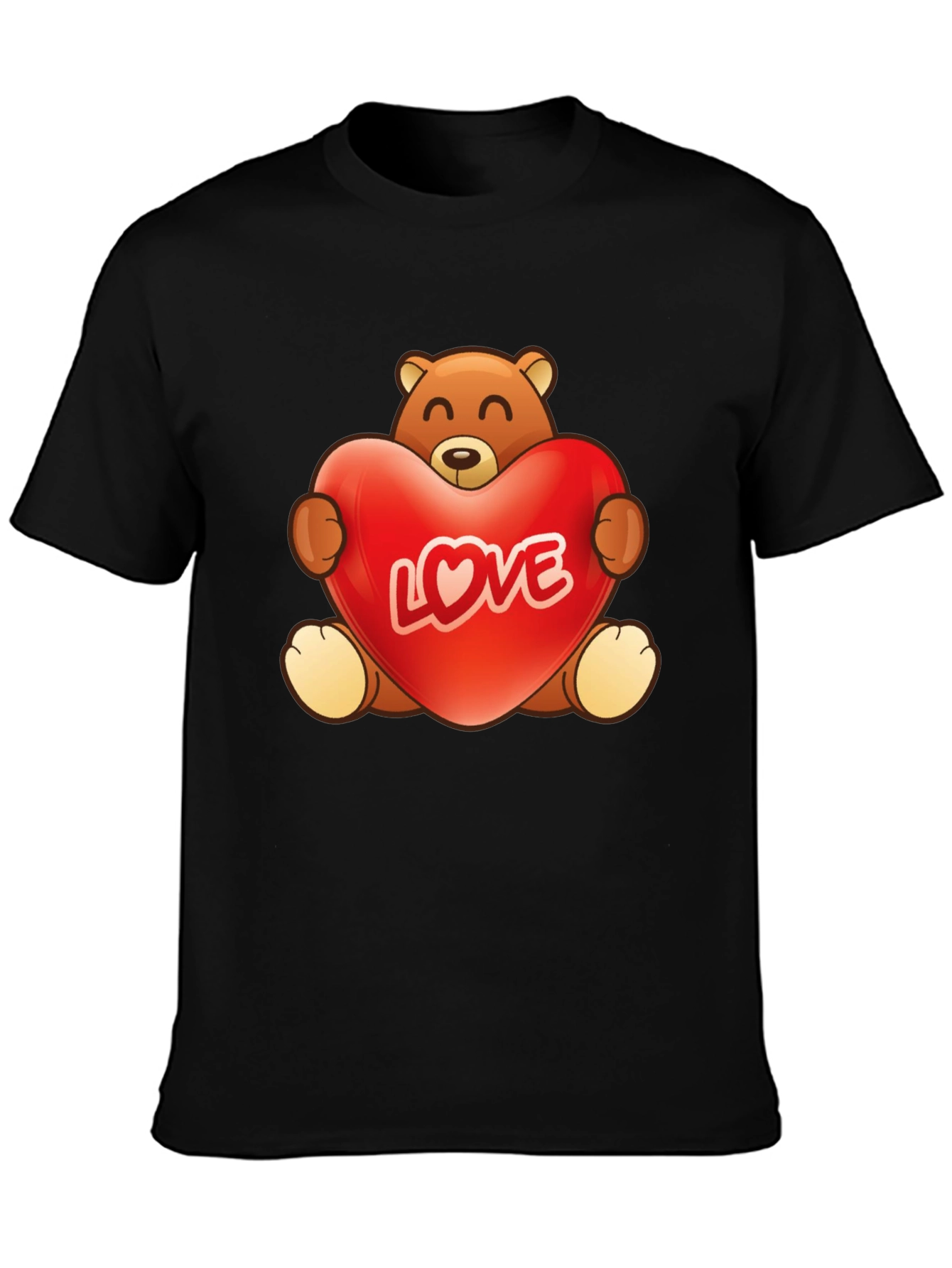 Teddy Bear Love Graphic T-Shirt